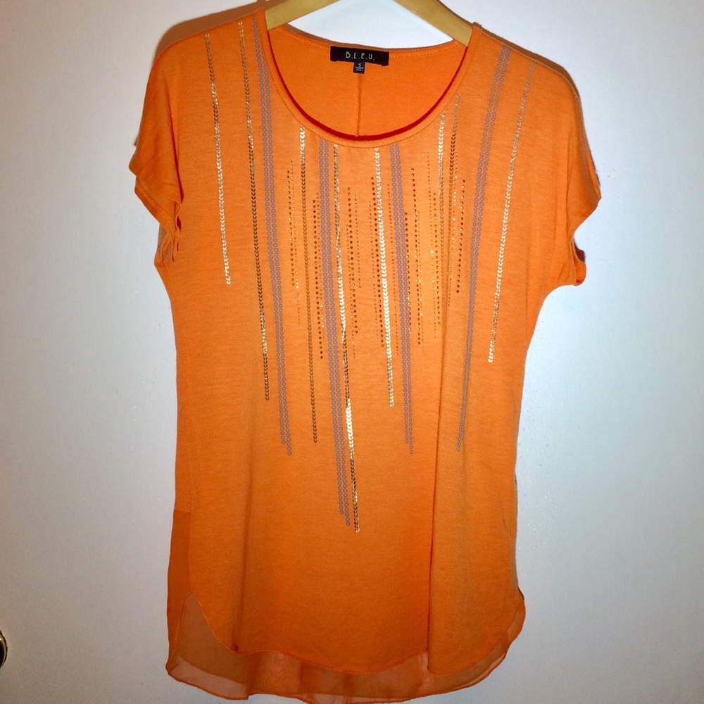 B.L.E.U beaded dress top